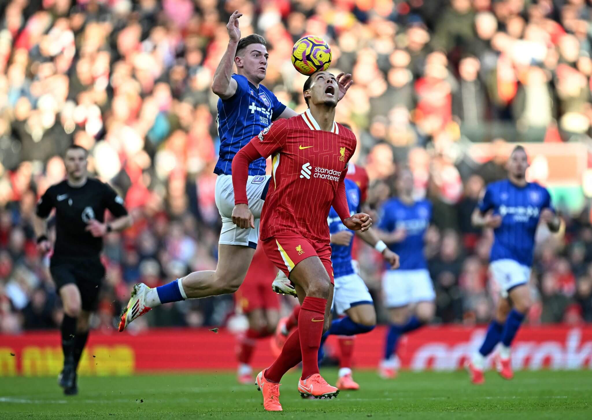 Van Dijk and Liam Delap